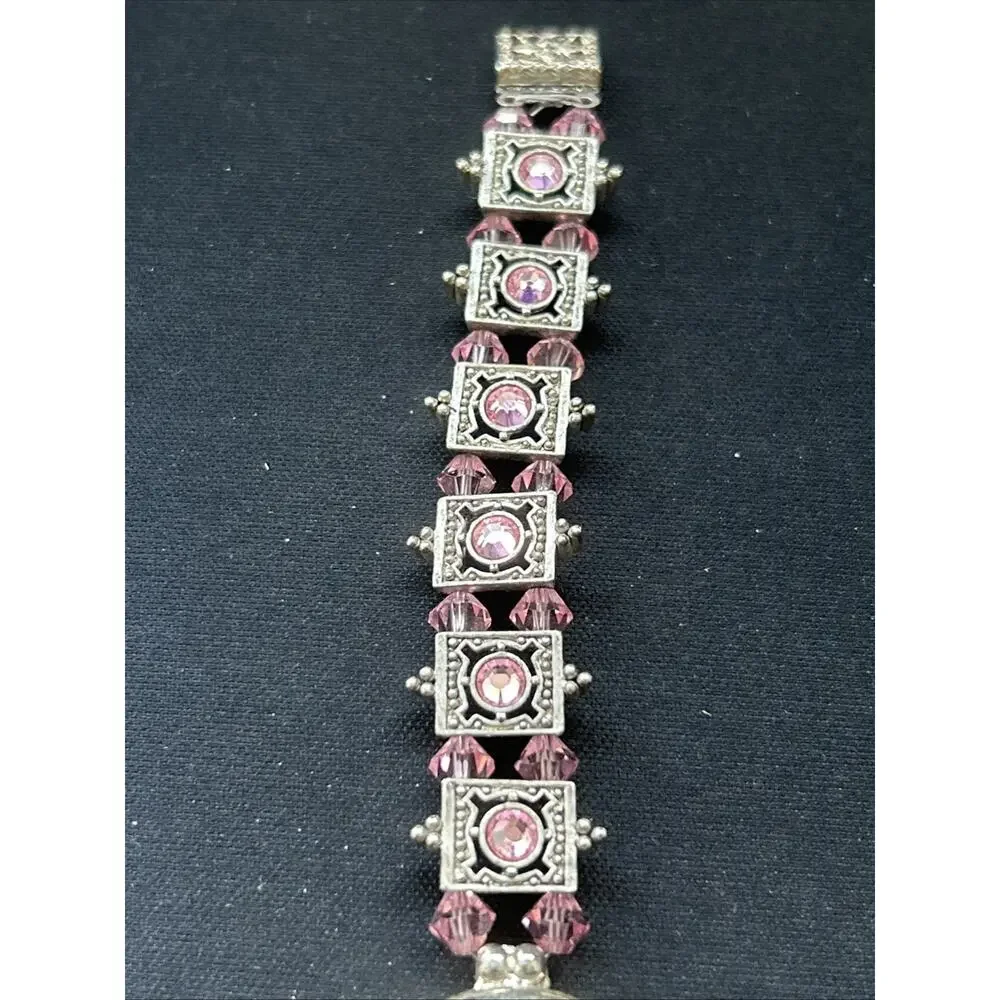 Geneva Pink Ribbon Dial Women’s Quartz Watch